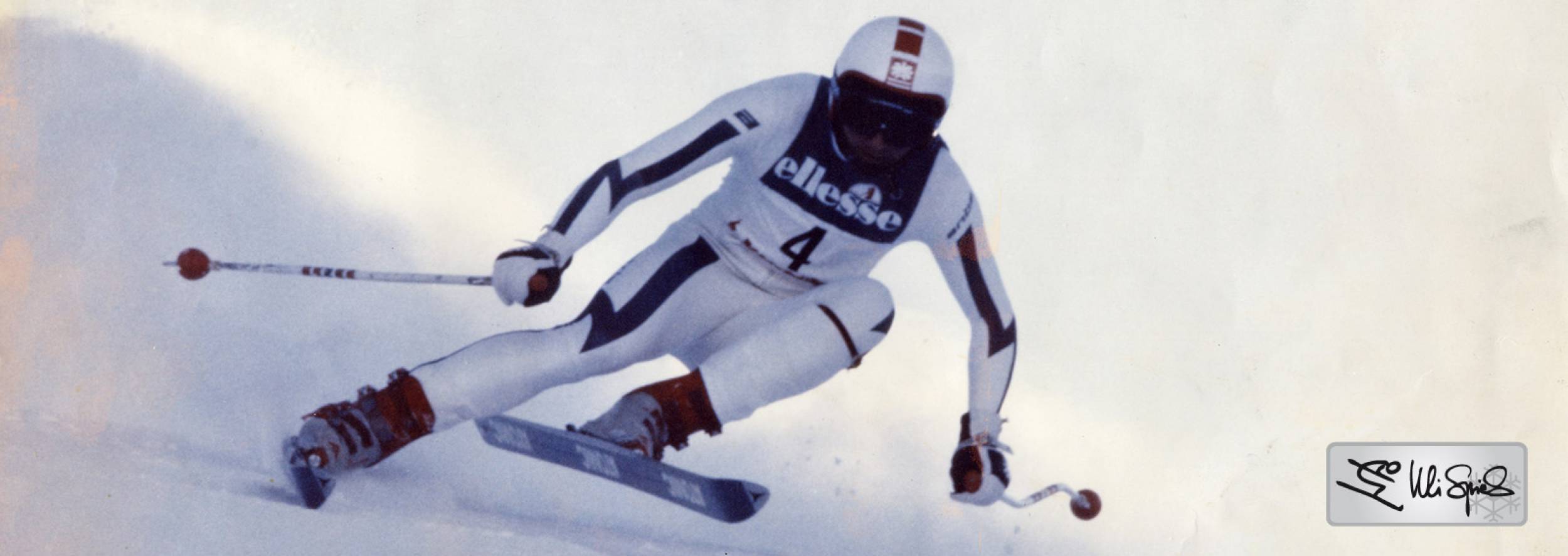Skirennfahrer Uli Spieß